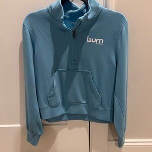 Burn Women's Blue Pullover Top